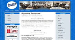 Desktop Screenshot of pearcesfurniture.com